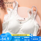 金三塔真絲少女內衣100%桑蠶絲萌芽期抹胸文胸 白色8100 XL 165