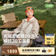 波司登2025新款沖鋒衣鵝絨服女短款三合一防風(fēng)防水保暖外套B250331302 初雪白/砂巖啡|8F10/7C42|8F1A M 165/88A 體重約110-120斤