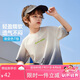 ASK JUNIOR童裝男童2025夏輕薄快干漸變短袖插肩運(yùn)動t恤男兒童 灰色 160