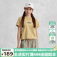 卡帕（Kappa）短袖女運(yùn)動條紋休閑T恤撞色夏季半袖K0E42TD89