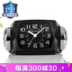 RHYTHM日本麗聲鐘表歐式兒童房石英鐘夜光學(xué)生小鬧鐘 8RA647SR02