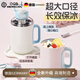 OQB德國保冷杯大容量冰霸杯巨無霸噸桶噸水杯女高顏值杯子保溫杯夏 【316不銹鋼長效保冰保溫+贈茶倉+吸管+杯刷】布