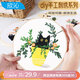 欣沁刺繡畫(huà)手工diy材料包布藝手作繡花自繡毛線套裝花籃貓節(jié)日禮物