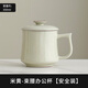 宋建白瓷陶瓷杯馬克杯水杯早餐杯水杯大容量杯子泡茶杯辦公杯禮物定制雕刻 辦公杯-素款【虧本沖量】 200mL(含)-400mL(含)