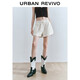 UR2025秋季新款女裝時(shí)尚運動(dòng)風(fēng)松緊腰抽繩休閑短褲UYY850165