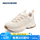 斯凱奇（Skechers）女鞋泡芙熊丨春季女款網(wǎng)面透氣老爹鞋緩震回彈休閑運動鞋熊貓鞋