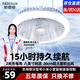 帕德頓【超長續(xù)航】usb風扇小型吊扇宿舍床上靜音蚊帳露營臺燈風扇戶外便攜充電風扇 F2臺吊款【15小時續(xù)航】 充插兩用/無刷靜音電機/三檔燈光