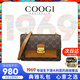 COOGI包包女包輕奢品牌斜跨包母親節(jié)520情人節(jié)生日禮物送媽媽老婆女友 咖啡色 小包