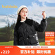 巴拉巴拉兒童羽絨服女童2024冬季短款小香風(fēng)小大童保暖外套潮208424107008