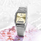 卡西歐（CASIO）手表復古小方塊學生休閑雙顯電子表【情人節禮物】 AQ-230A-9A