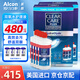 愛(ài)爾康 ALCON 藍澈雙氧水護理液塑形鏡ok鏡除蛋白ab液 RGP硬性隱形眼鏡護理液 美國藍澈PLUS版480ml*4瓶【一年用量】