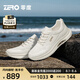 零度Zero男鞋2025春夏新款足弓支撐緩震舒適輕盈軟底休閑運動鞋戶外鞋 米色 40