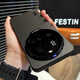 韻寧 適用于小米15ultra手機(jī)殼Xiaomi15pro新款防摔全包14ultra鏡頭膜14pro隱形支架小米13高級(jí)保護(hù)套 【深空黑】隱形鏡頭支架*磨砂手感*全包防摔 小米 15 Ultra