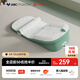 ABCMOKOO嬰兒防吐奶斜坡墊防溢奶嗆奶枕頭0-3歲新生兒哺乳枕-PRO無(wú)極款