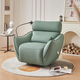 左右電動(dòng)功能單椅電競椅簡(jiǎn)約客廳家具智能青鸞椅 旗艦版IS0001 綠色