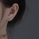 HOPZ官方999純銀耳釘女養(yǎng)耳洞睡覺免摘簡(jiǎn)約小巧圓珠耳骨釘男士小耳環(huán) 999豆豆耳釘【2.5MM一對(duì)】