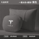 泰羅浩特斯拉專用頭枕modelY腰靠y裝飾配件煥新版model3頸枕3汽車用品 【麂皮絨】頭枕+腰靠 黑色 1套 特斯拉Model 3煥新版專用