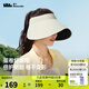 蕉下（beneunder）防曬帽遮陽(yáng)帽女夏季可折疊蛋卷帽大帽檐防紫外線(xiàn)防曬戶(hù)外登山 【升級款】高嶺白