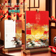 鳴源 高檔皮質(zhì)木架臺歷定制2026馬年桌面木質(zhì)臺座大格記事空間月歷生肖名畫(huà)立式日歷禮盒公司廣告定做 8038天馬呈祥B款175*285mm【天地蓋】