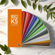 迪賽納圖書(shū)勞爾色卡 RAL K5 經(jīng)典色 德國原裝 國際通用標準 油漆涂料工業(yè) 啞光