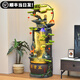 雅風(fēng)南筑落地流水?dāng)[件循環(huán)水景客廳辦公室招財(cái)風(fēng)水輪假山景觀喬遷開(kāi)業(yè)禮品 財(cái)運(yùn)亨通大號(hào)【聚寶盆】