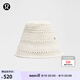 lululemon丨Cotton Crochet 女士棉混紡鉤針編織漁夫帽 LW9FOCS 淺象牙白 S/M