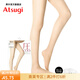 厚木Atsugi絲襪女薄連褲防脫散天鵝絨女緊致壓力襪子FP6892 323純米色 1雙 L LL(身高155-170cm)