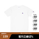 Champion冠軍棉T恤男夏季美式復(fù)古運動情侶圓領(lǐng)簡約多巴胺穿搭短袖上衣女 白色 S