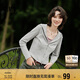 森馬（Semir）外套女短款分割純色小個子衣服秋季正肩緊身連帽夾克101524108005