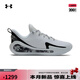 安德瑪（UNDERARMOUR）春夏庫里CURRY 12男女透氣運動籃球鞋3027632 白色100 42