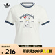 阿迪達(dá)斯 （adidas）Originals三葉草2025年女子W RINGER TEE迪士尼聯(lián)名款運(yùn)動(dòng)短袖T恤 KG6696 M