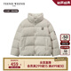 Teenie Weenie Kids小熊童裝24冬季新款男女童厚短款超輕蓬羽絨服 象牙白 150cm