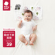 bc babycare新生兒枕頭嬰兒紗布枕寶寶升級出生枕頭0-6個月以上可用 【0-3月新生兒枕】 哆咔淺粉