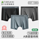 杉杉【七夕節(jié)禮物】加長防磨腿內(nèi)褲男純棉A類棉襠平角短褲夏運動高彈