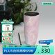 swell保溫杯咖啡杯不銹鋼保冷水杯畢業(yè)禮物 玫瑰晶洞700ml（帶吸管） 