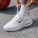 耐克（NIKE）2025款男鞋跑步鞋 秋季新款訓練AIR氣墊休閑輕便透氣運動鞋 【Airmax氣墊-灰白】 41 /260mm