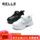 百麗童鞋兒童小白鞋子春夏男童網(wǎng)面透氣薄款運(yùn)動(dòng)女童跑步鞋戶外休閑鞋 ER6200白色 28