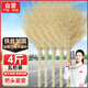 訪(fǎng)客 戶(hù)外【脫葉】大竹掃把4斤【5把裝】物業(yè)環(huán)衛小區學(xué)校工廠(chǎng)馬路柏油道路地面清掃清潔大號竹柄笤帚掃帚