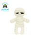 Jellycat木乃伊鮑勃搞怪毛絨玩具節(jié)日禮物玩偶公仔萬圣節(jié)新品 乳白色 One Size