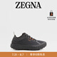 ZEGNA杰尼亞男鞋夏季新品Xnorda?低幫跑鞋/運動鞋/戶外鞋 黑色 40.5 (6.5)偏大半碼
