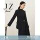 玖姿（JUZUI）商場(chǎng)同款職場(chǎng)通勤氣質(zhì)西服外套女秋款JWDQ40104 素黑 XL