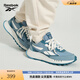 Reebok銳步官方24新品男女CL LEGACY W+蕾格西黑武士休閑復(fù)古跑鞋 100222158 霧霾藍(lán) 40.5 (26cm),US: 8