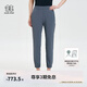 KOLON SPORT/可隆涼感長(zhǎng)褲 女子戶外JOGGER防曬UPF50+束腳版彈力褲子 LKLP4MN220-GB 灰藍(lán)色 S 160/70A