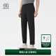 KOLON SPORT/可隆梭織長褲 男子防潑水防風(fēng)防曬合身戶外輕量運(yùn)動(dòng)休閑褲 LHLP5MN123-BK 黑色 XL 180/86A