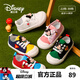 DISNEY童鞋2025年春款幼童輕便透氣舒適寶寶鞋男女童帆布鞋 粉色 尺碼偏大建議拍小一碼 25 內(nèi)長15.6cm推薦腳長15.1cm