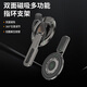 競(jìng)閃手機(jī)指環(huán)扣指環(huán)支架折疊懶人磁吸手機(jī)解壓支架指環(huán)扣360°旋轉(zhuǎn)隨意擺放蘋(píng)果華為小米手機(jī)支架-黑色