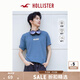HOLLISTER25夏季新款經(jīng)典LOGO美式情侶短袖T恤男裝女裝KI323-5272 深藍綠色 M (180/100A)