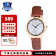 卡西歐（CASIO）SHEEN 送女友新年情人節(jié)禮物 SHE-4545時尚休閑女表石英手表 SHE-4546PGL-6AUPR