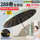 颯望德國(guó)高端288骨雨傘全自動(dòng)大號(hào)便攜加固加厚結(jié)實(shí)抗風(fēng)男女士學(xué)生 【抹茶綠】加厚防曬黑膠 288骨 折疊高顏值ins車載超強(qiáng)抗風(fēng)暴晴