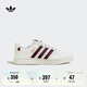 adidas NY 90 STRIPES經典運動板鞋男女春季新款阿迪達斯三葉草 漢玉白/紅色/金色   37